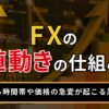 fx値動きの仕組み