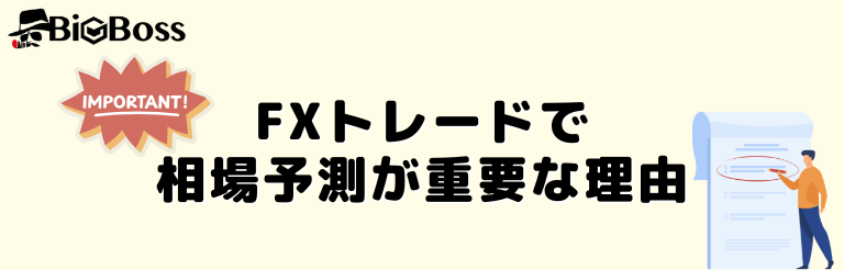 FXトレードで相場予測が重要な理由