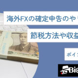 海外FXの確定申告のやり方は？節税方法や収益拡大のポイントも紹介